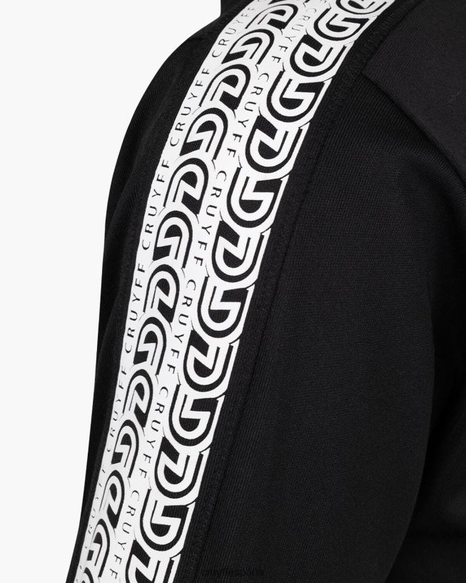 top de chándal alvaro Cruyff hombres blanco negro D6DNB933 chaqueta