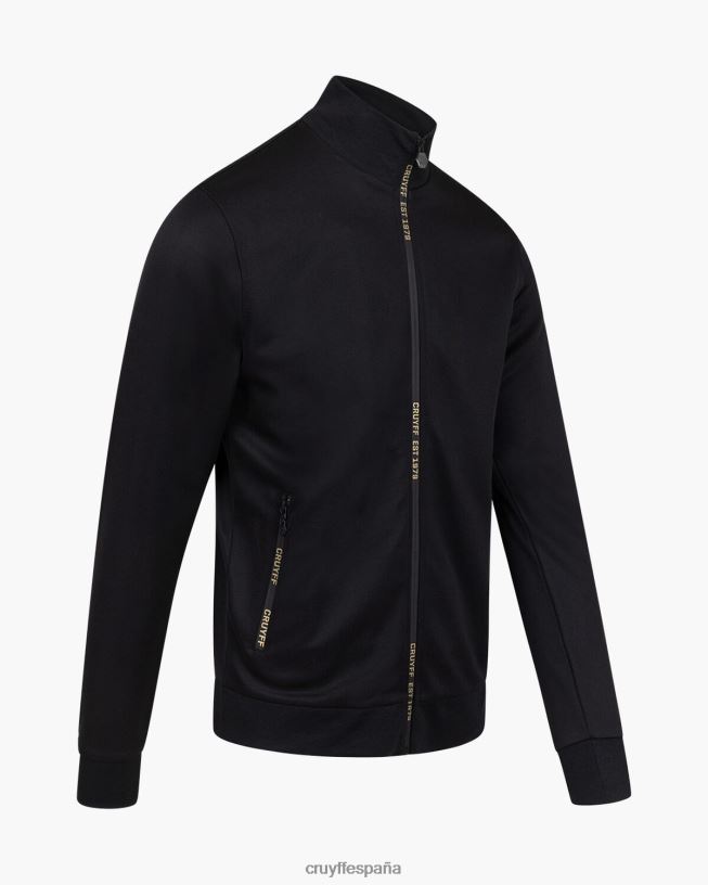 top de chándal enzo Cruyff hombres negro D6DNB928 chaqueta