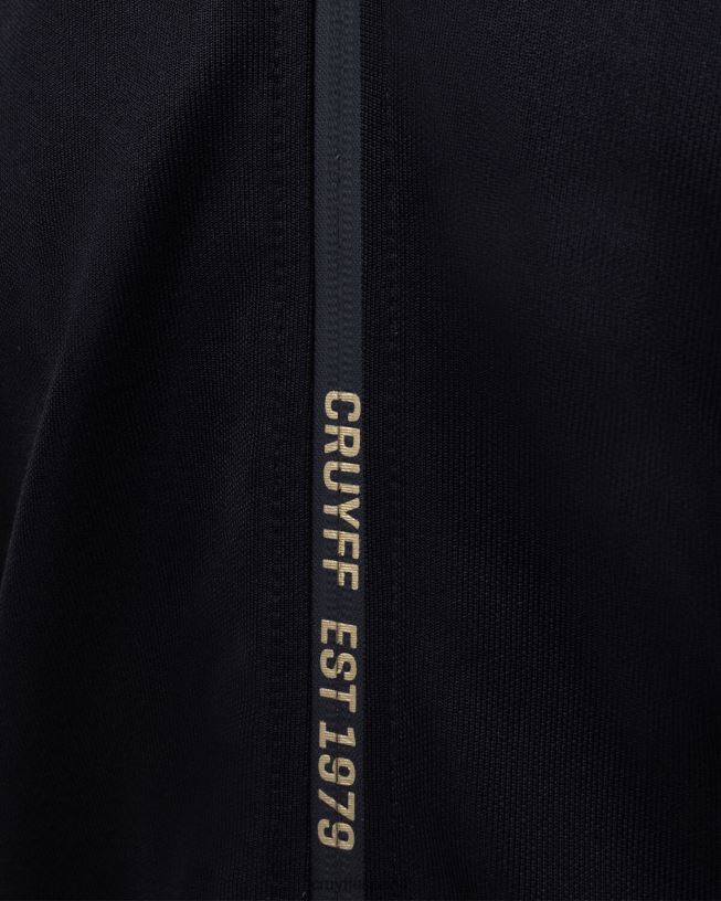 top de chándal enzo Cruyff hombres negro D6DNB928 chaqueta