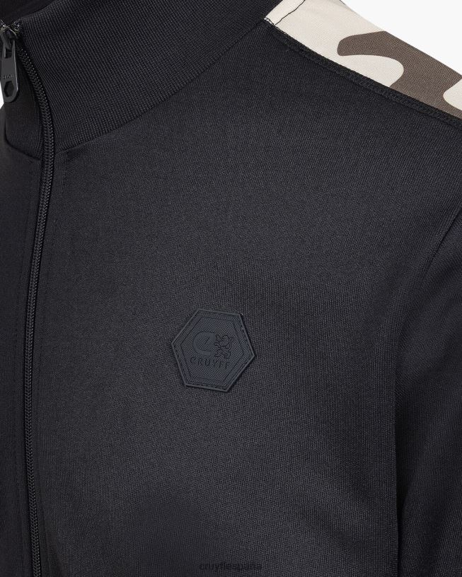 top de chándal montez Cruyff hombres negro D6DNB523 chaqueta