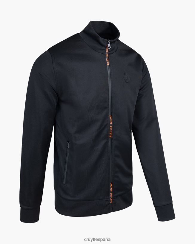 top deportivo rafael Cruyff hombres negro D6DNB473 chaqueta