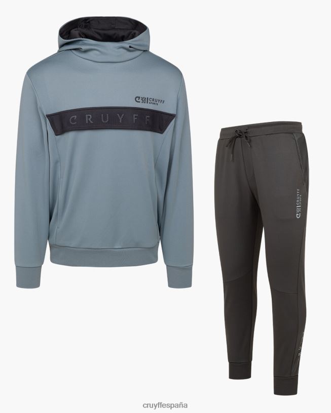 traje aullador Cruyff hombres gris azulado D6DNB187 trajes