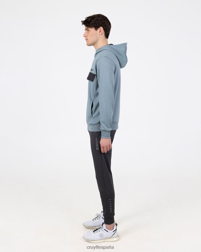 traje aullador Cruyff hombres gris azulado D6DNB187 trajes