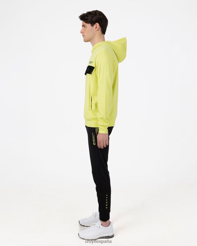 traje aullador Cruyff hombres verde/negro D6DNB185 trajes