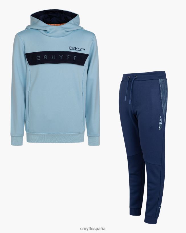 traje aullador Cruyff júnior azul D6DNB1090 trajes
