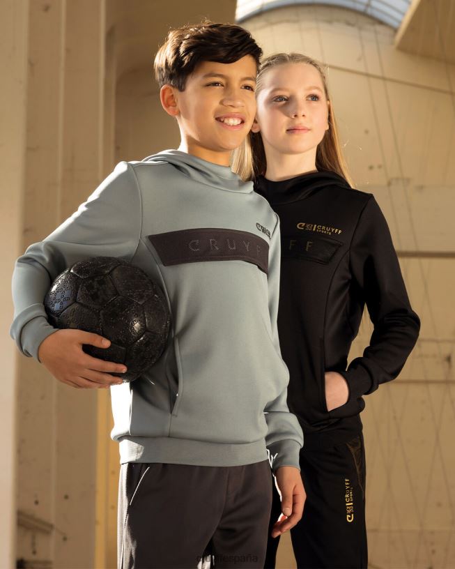 traje aullador Cruyff júnior gris azulado D6DNB1091 trajes