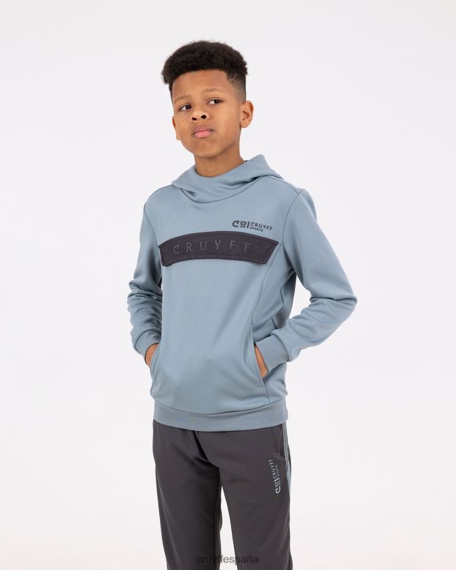 traje aullador Cruyff júnior gris azulado D6DNB1091 trajes