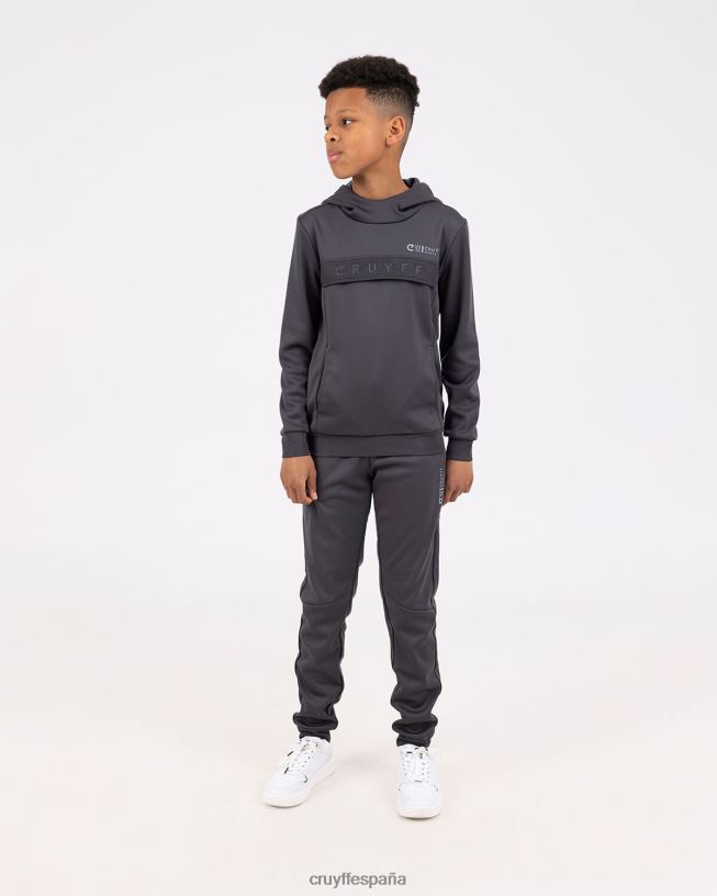 traje aullador Cruyff júnior gris oscuro D6DNB1088 trajes