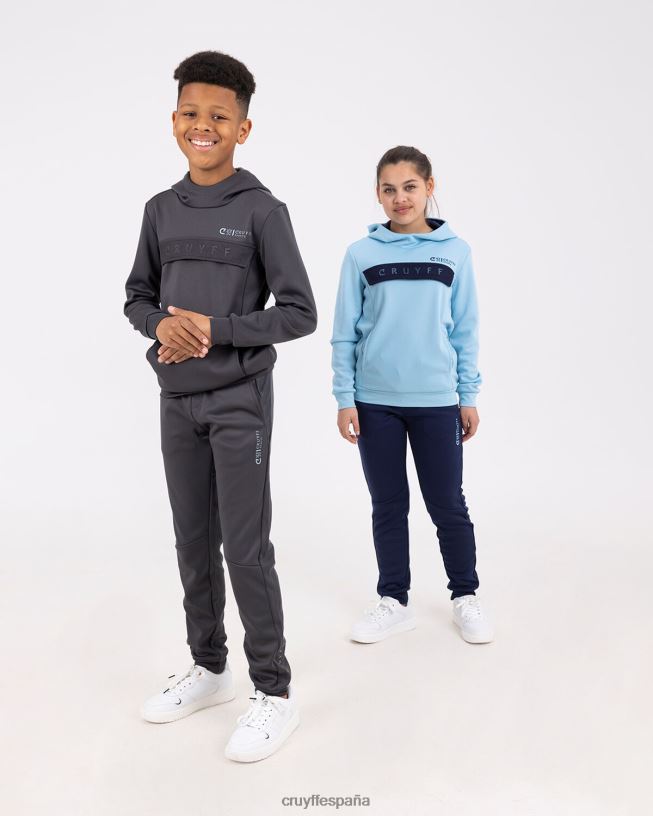 traje aullador Cruyff júnior gris oscuro D6DNB1088 trajes