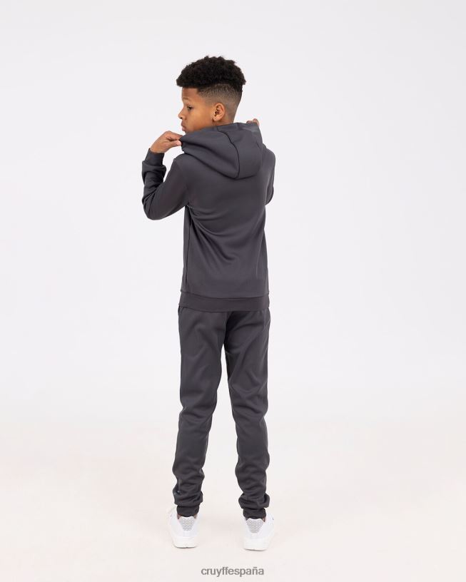 traje aullador Cruyff júnior gris oscuro D6DNB1088 trajes