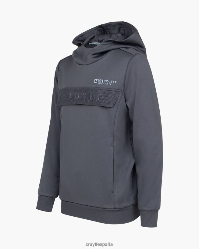 traje aullador Cruyff júnior gris oscuro D6DNB1088 trajes