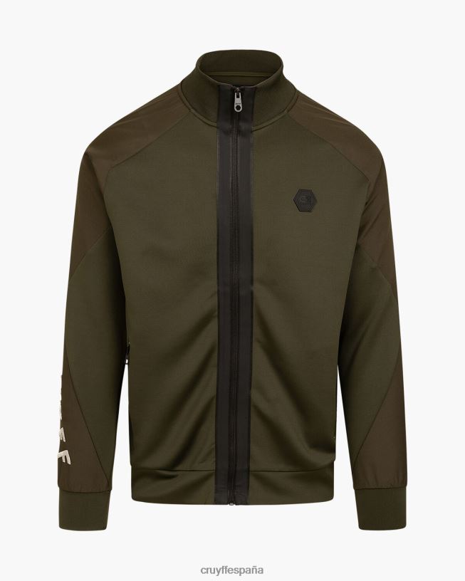 traje barnetta Cruyff hombres verde/plata D6DNB390 trajes