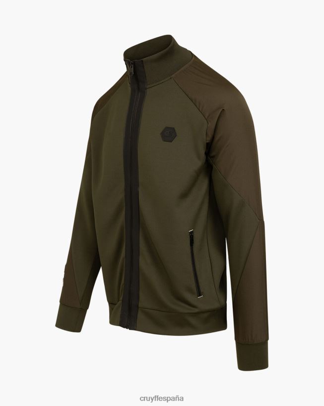 traje barnetta Cruyff hombres verde/plata D6DNB390 trajes