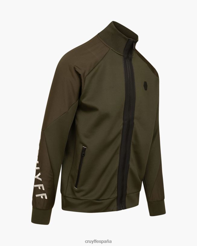 traje barnetta Cruyff hombres verde/plata D6DNB390 trajes