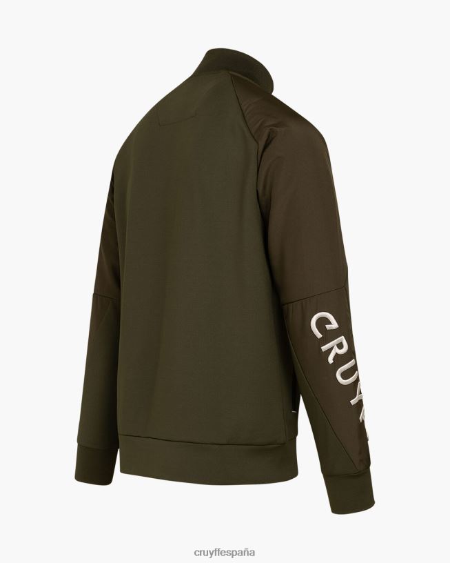 traje barnetta Cruyff hombres verde/plata D6DNB390 trajes