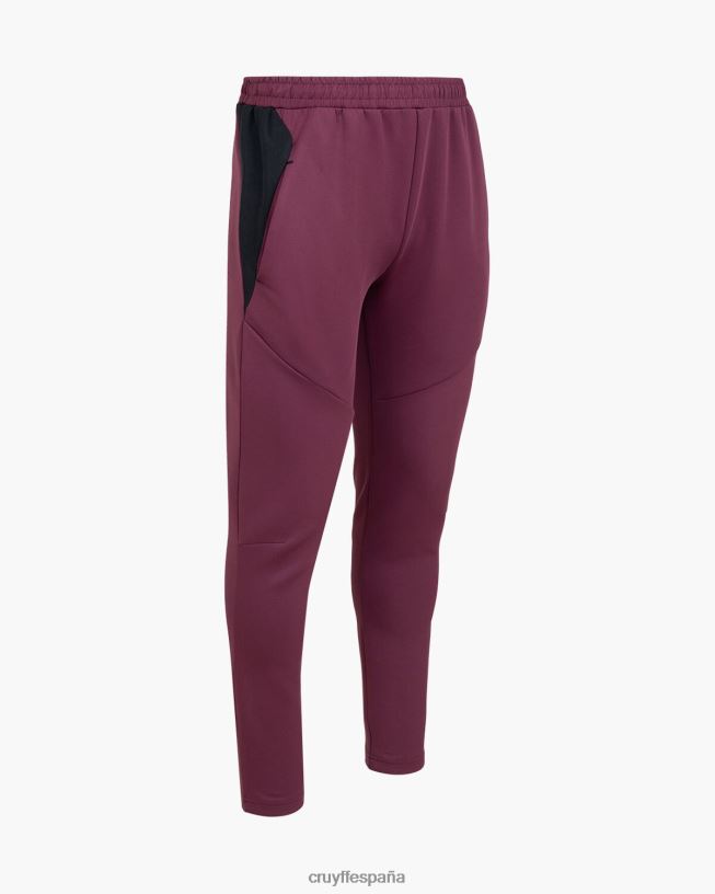 traje cruzado Cruyff hombres Burdeos D6DNB551 trajes