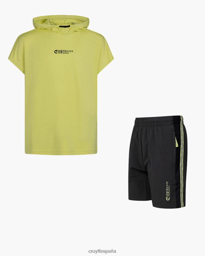 traje de caja Cruyff hombres verde D6DNB298 trajes