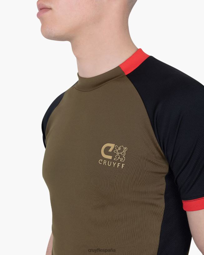 traje de carrera Cruyff hombres negro D6DNB811 trajes