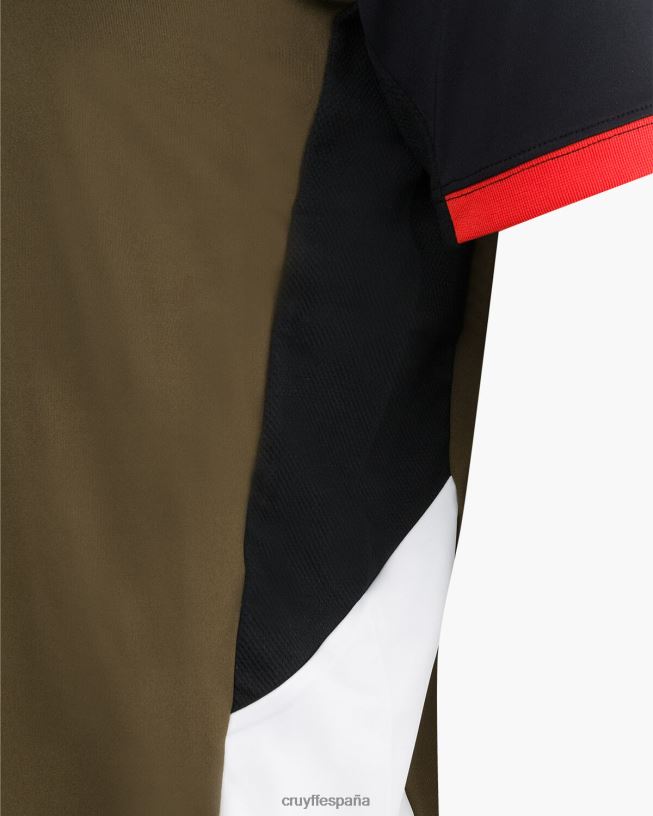 traje de carrera Cruyff hombres negro D6DNB811 trajes