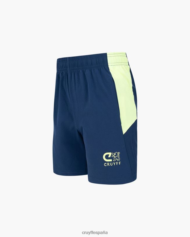 traje de carrera Cruyff júnior azul marino/amarillo D6DNB1194 trajes