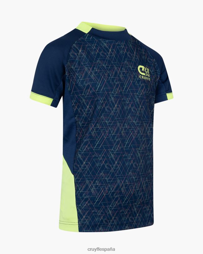 traje de carrera Cruyff júnior azul marino/amarillo D6DNB1194 trajes