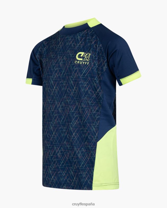 traje de carrera Cruyff júnior azul marino/amarillo D6DNB1194 trajes