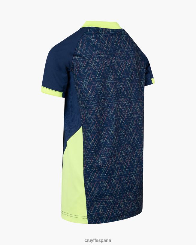 traje de carrera Cruyff júnior azul marino/amarillo D6DNB1194 trajes