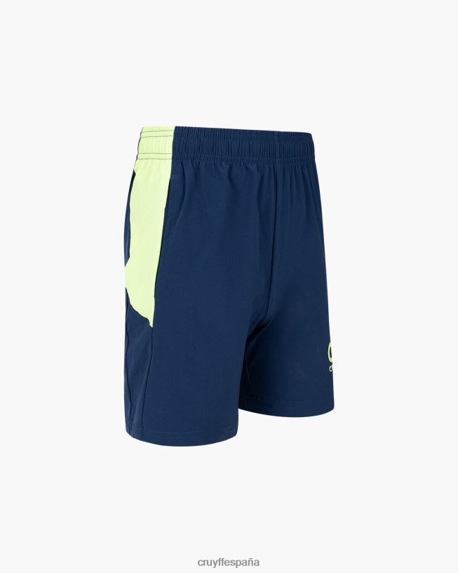 traje de carrera Cruyff júnior azul marino/amarillo D6DNB1194 trajes