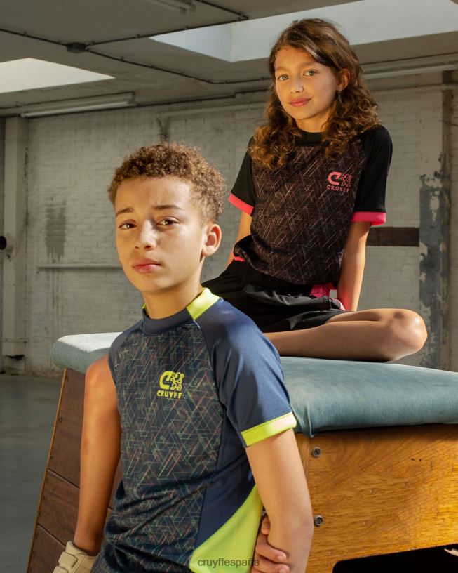 traje de carrera Cruyff júnior negro/varios D6DNB1192 trajes