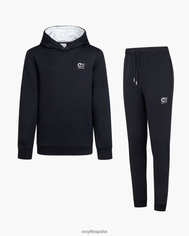 traje de denver Cruyff júnior negro D6DNB1205 trajes