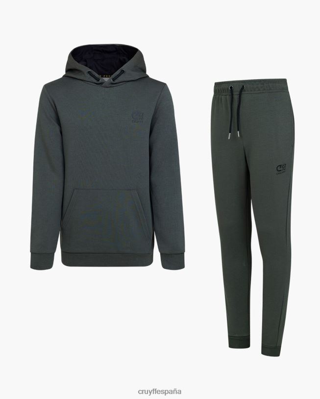 traje de denver Cruyff júnior verde oscuro D6DNB1202 trajes