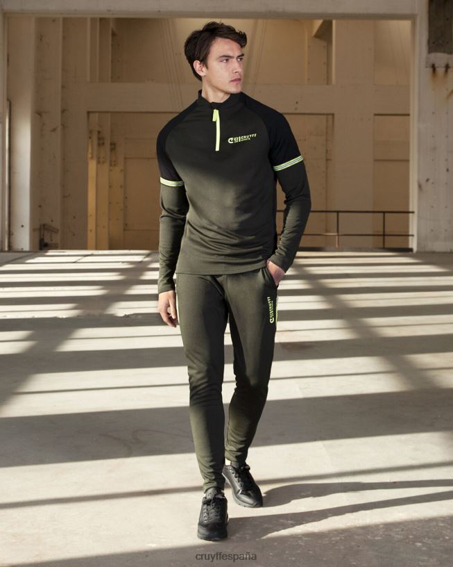 traje de diapositivas Cruyff hombres ejercito verde D6DNB191 trajes