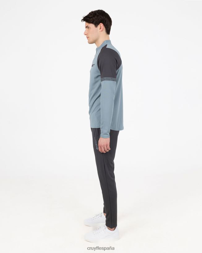 traje de diapositivas Cruyff hombres gris azulado D6DNB190 trajes