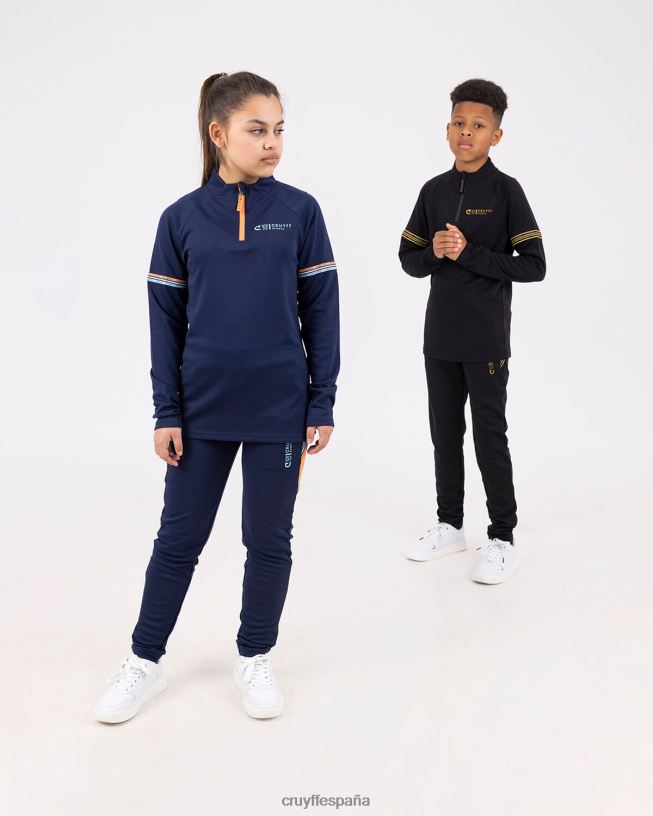 traje de diapositivas Cruyff júnior azul real D6DNB1115 trajes