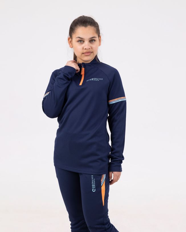 traje de diapositivas Cruyff júnior azul real D6DNB1115 trajes