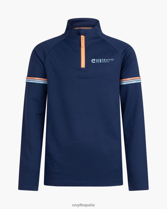 traje de diapositivas Cruyff júnior azul real D6DNB1115 trajes