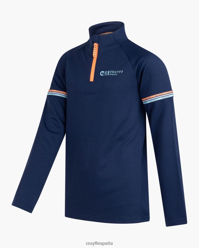 traje de diapositivas Cruyff júnior azul real D6DNB1115 trajes