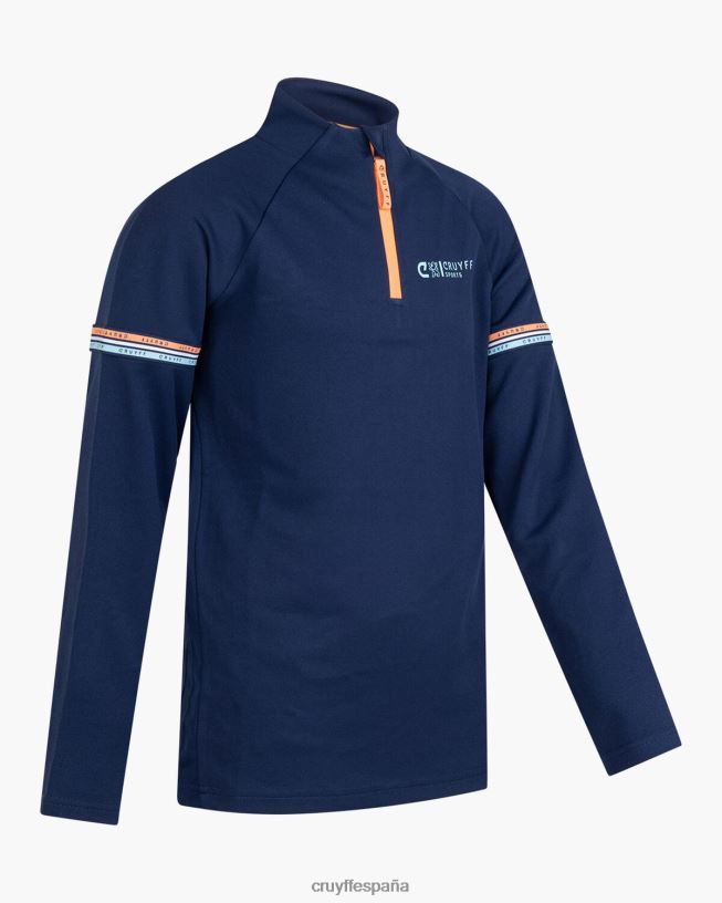 traje de diapositivas Cruyff júnior azul real D6DNB1115 trajes