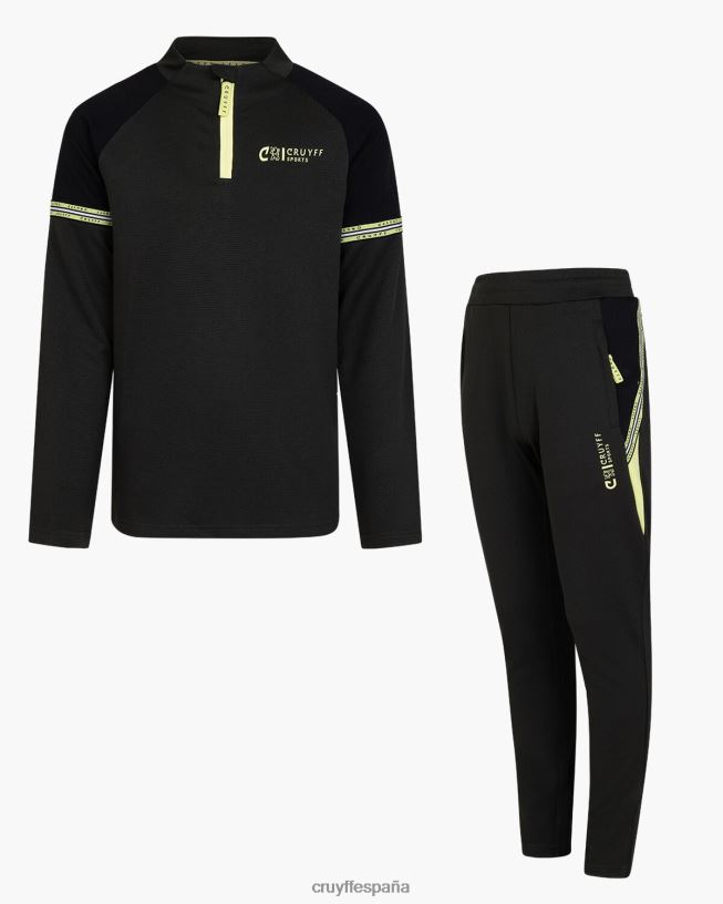 traje de diapositivas Cruyff júnior ejercito verde D6DNB1116 trajes