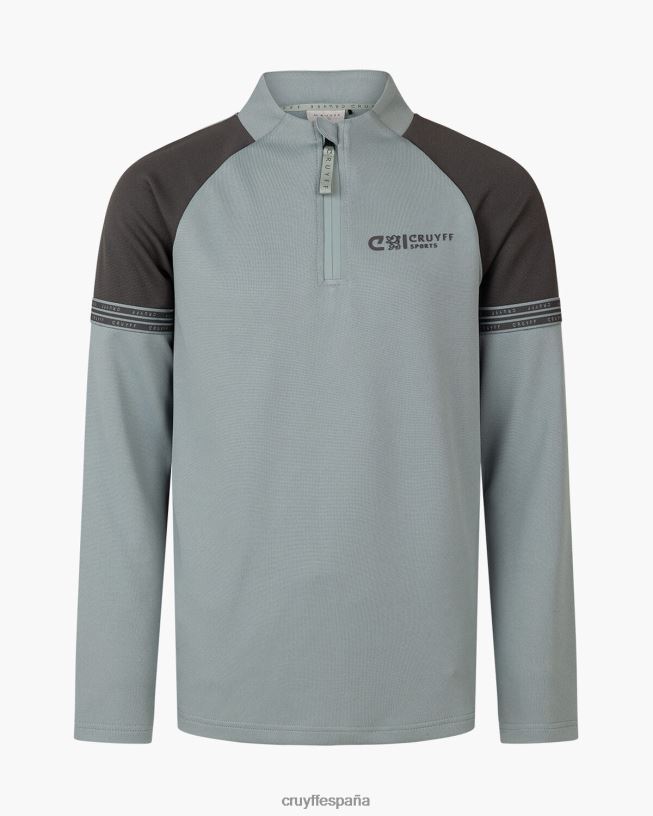 traje de diapositivas Cruyff júnior gris azulado D6DNB1117 trajes