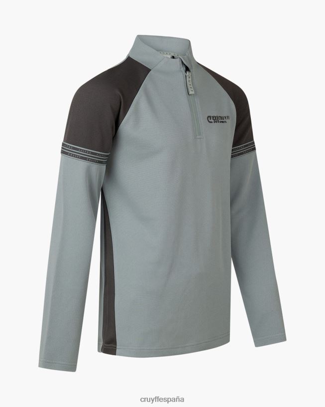 traje de diapositivas Cruyff júnior gris azulado D6DNB1117 trajes