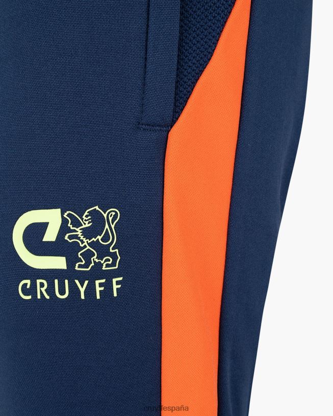 traje de esquina Cruyff júnior azul marino/naranja D6DNB1200 trajes