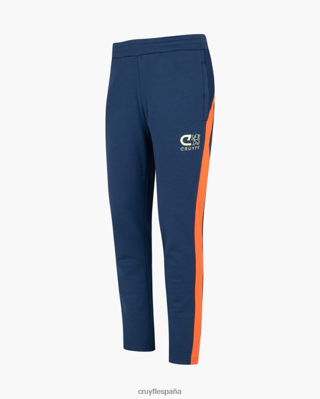 traje de esquina Cruyff júnior azul marino/naranja D6DNB1200 trajes