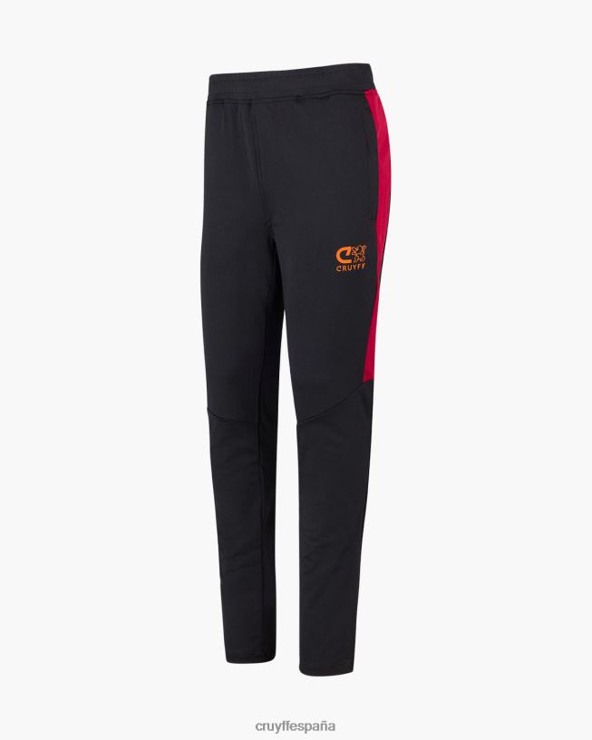 traje de esquina Cruyff júnior negro/rojo D6DNB1326 trajes