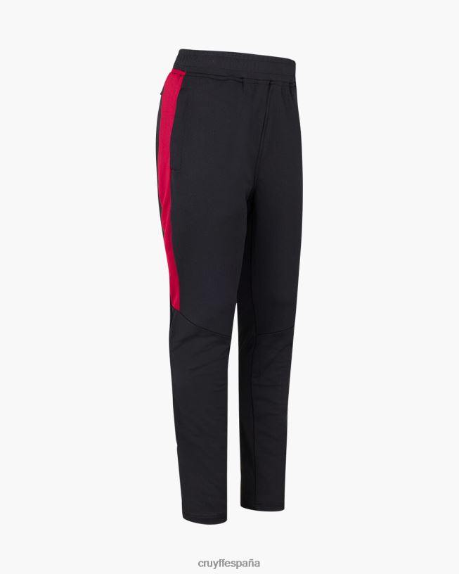 traje de esquina Cruyff júnior negro/rojo D6DNB1326 trajes