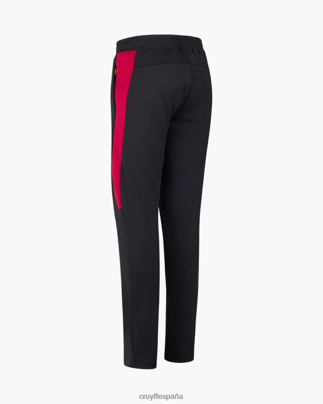 traje de esquina Cruyff júnior negro/rojo D6DNB1326 trajes