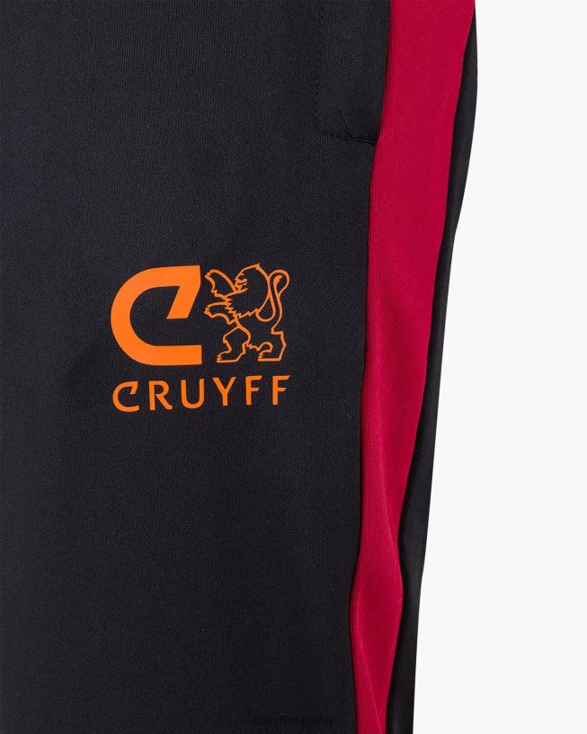 traje de esquina Cruyff júnior negro/rojo D6DNB1326 trajes