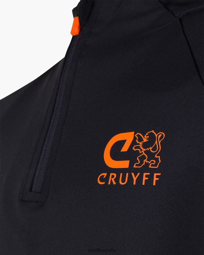 traje de esquina Cruyff júnior negro/rojo D6DNB1326 trajes