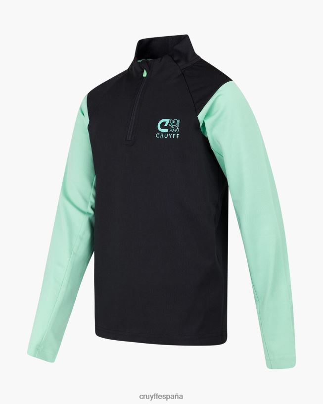 traje de esquina Cruyff júnior verde negro D6DNB1328 trajes