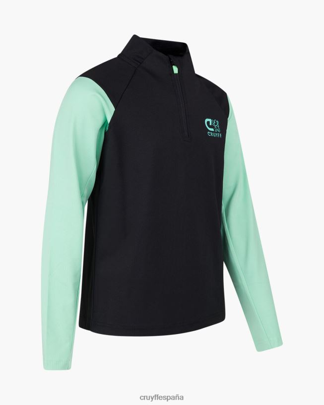 traje de esquina Cruyff júnior verde negro D6DNB1328 trajes